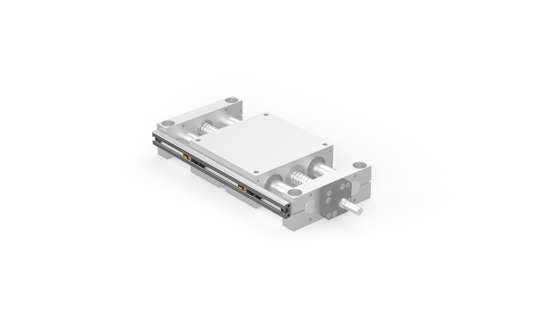 Magnet and rail for end position switches